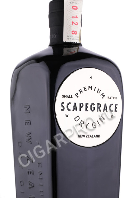 этикетка джин scapegrace 0.7л