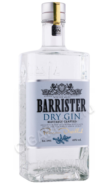 джин barrister dry 1л