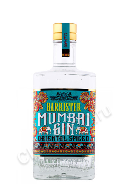 джин barrister mumbai gin 0.7л