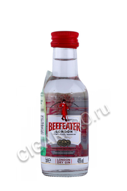 джин beefeater london dry gin 0.05л