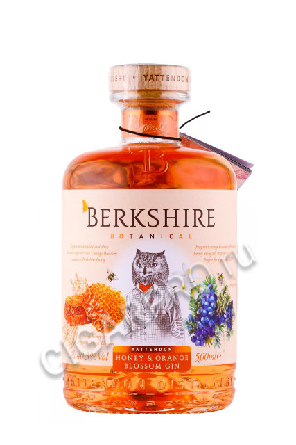 джин berkshire honey orange blossom gin 0.5л