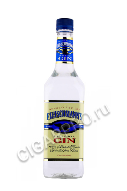 джин gin fleischmanns extra dry gin 0.75л