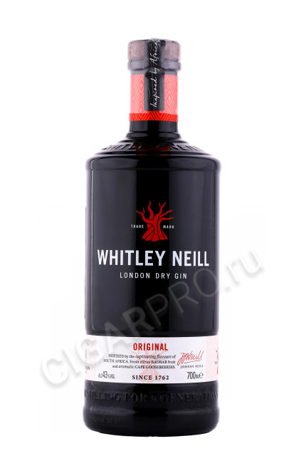 джин whitley neill handcrafted dry 0.7л