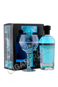 джин the london №1 original blue gin бокал 0.7л