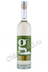 джин g gin oak aged osterlen finish skanska spritfabriken