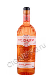 джин city of london six bells blood orange 0.7л