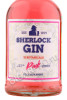 этикетка gin sherlock dry pink 0.5л