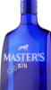 этикетка джин masters 0.7л