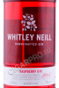 этикетка джин whitley neill raspberry 0.7л