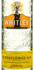 этикетка j.j whitley elderflower 0.7 l