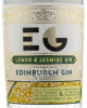 этикетка gin edinburgh lemon jasmine 0.7 l