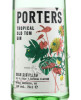 этикетка porters tropical old tom gin