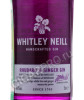 этикетка whitley neill rhubarb & ginger 0.2 l