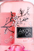этикетка akori cherry blossom 0.7л