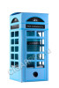 подарочная упаковка телефонная будка джин the london №1 original blue gin 0.7л