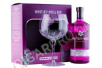 Whitley Neill Rhubarb Ginger Джин Уитли Нейл Ревень Имбирь + бокал 0.7л