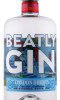 этикетка джин beatly london dry gin 0.7л