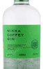 этикетка джин nikka coffey gin 0.7л
