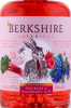 этикетка джин berkshire rhubarb paspberry gin 0.5л