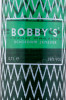 этикетка джин bobbys scheidam jenever 0.7л