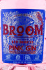 этикетка джин broom pink 0.5л