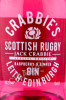 этикетка джин crabbies raspberry ginger 0.7л