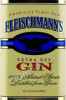 этикетка джин gin fleischmanns extra dry gin 0.75л