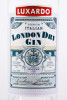 этикетка джин gin luxardo london dry 0.7л
