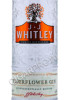 этикетка джин j j whitley elderflower 0.5л