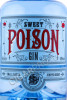 этикетка джин sweet poison 0.5л