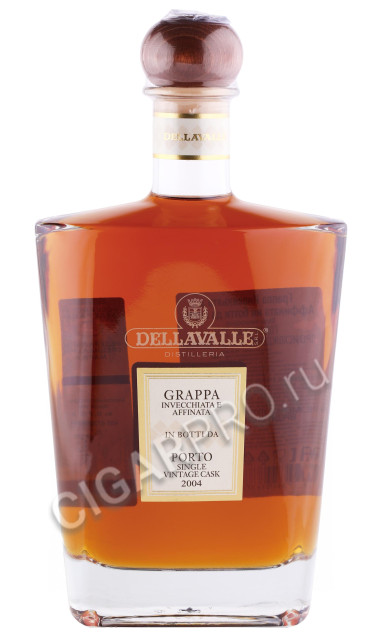 граппа dellavalle porto cask 2004г 0.7л