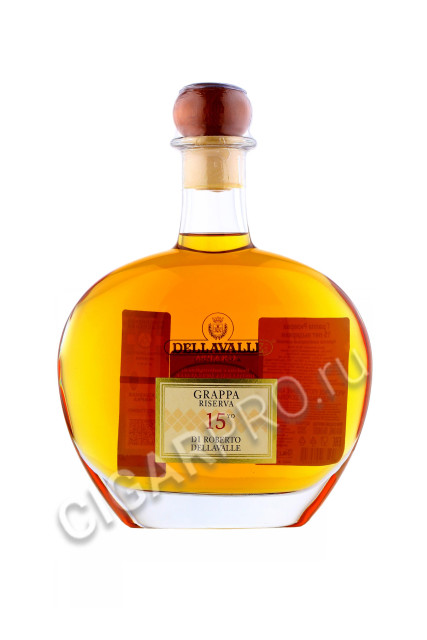 dellavalle grappa riserva 15 years old 0.7л