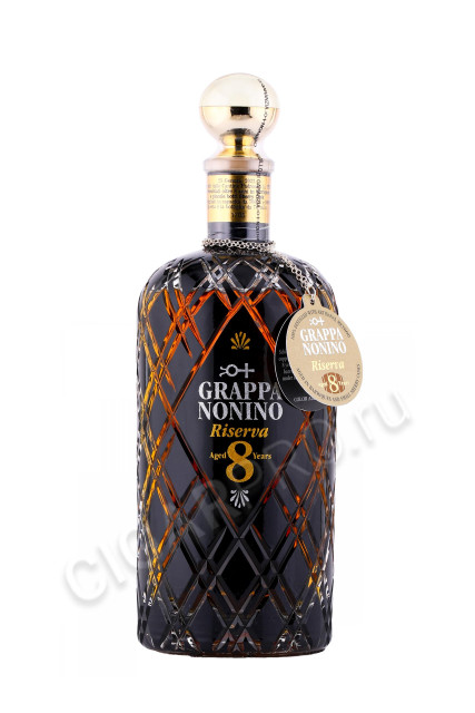 граппа grappa nonino riserva 8 years old 2009 0.7л