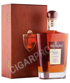 граппа dellavalle porto cask 2004г 0.7л в деревянной упаковке