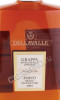 этикетка граппа dellavalle porto cask 2004г 0.7л
