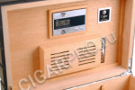 хьюмидор colibri heritage на 80 сигар, черный лак hu500t1
