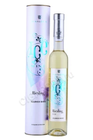 Вино ледяное Фанагория Рислинг 0.375л в подарочной упаковке