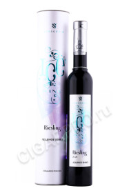 вино ice wine riesling 0.375л в подарочной упаковке