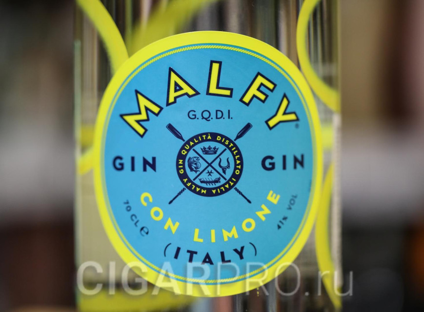 Gin Malfy Символ производителя джина!