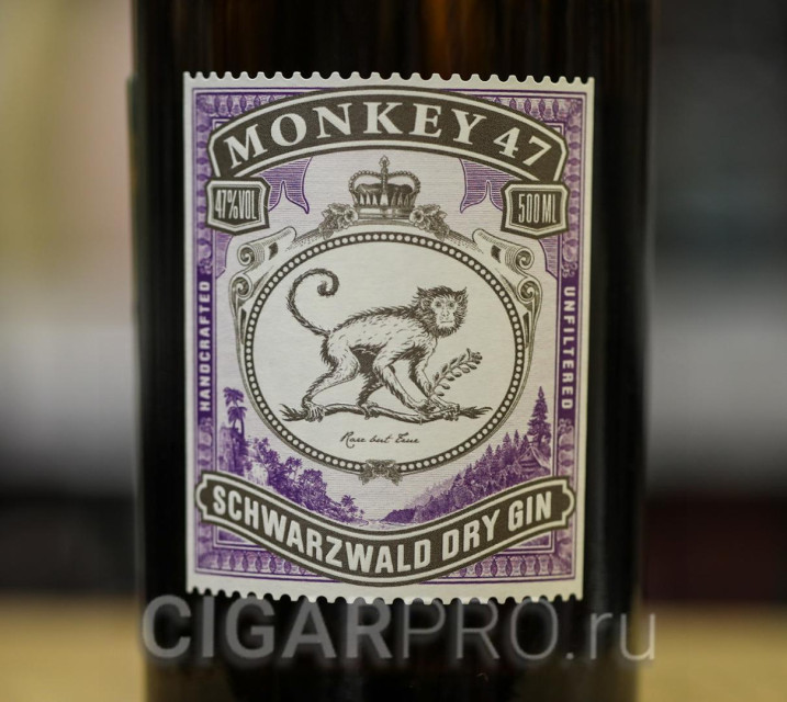 Monkey 47 Schwarzwald Dry Gin Джин на основе трав