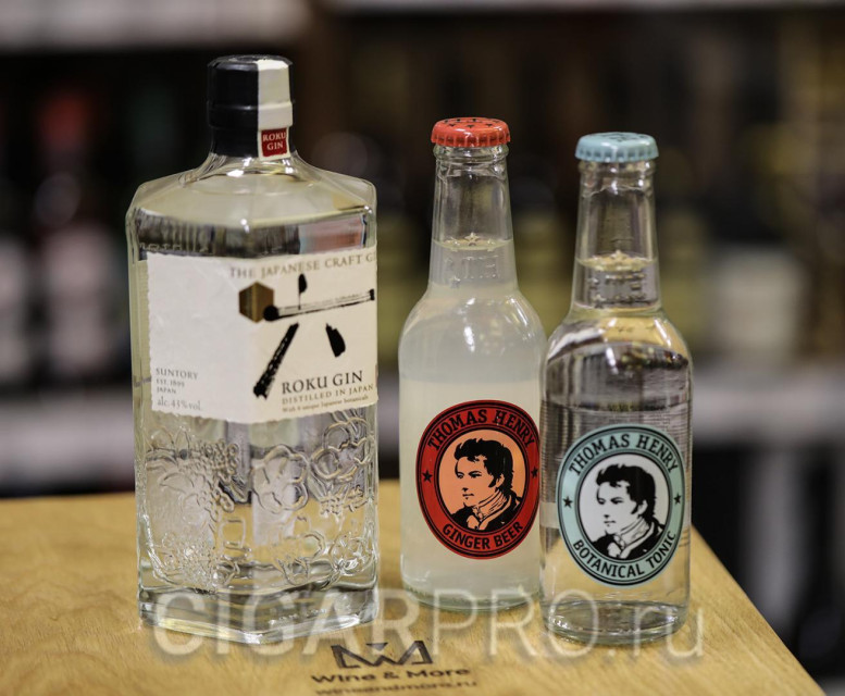 Gin Roku Roku- особенно вкусный в миксах или в чистом виде.