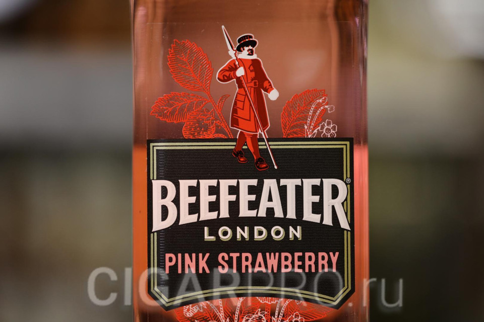 Beefeater London Pink Джин на основе испанских красных апельсинов.