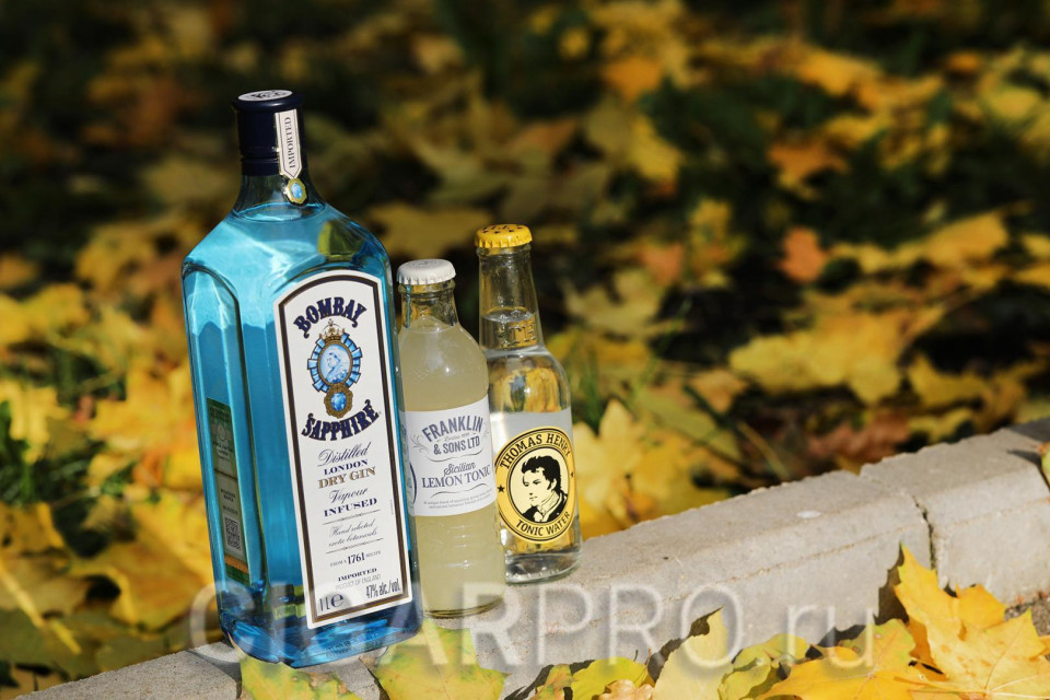 Bombay Sapphire Gin 1l Джин с тоником рецепт