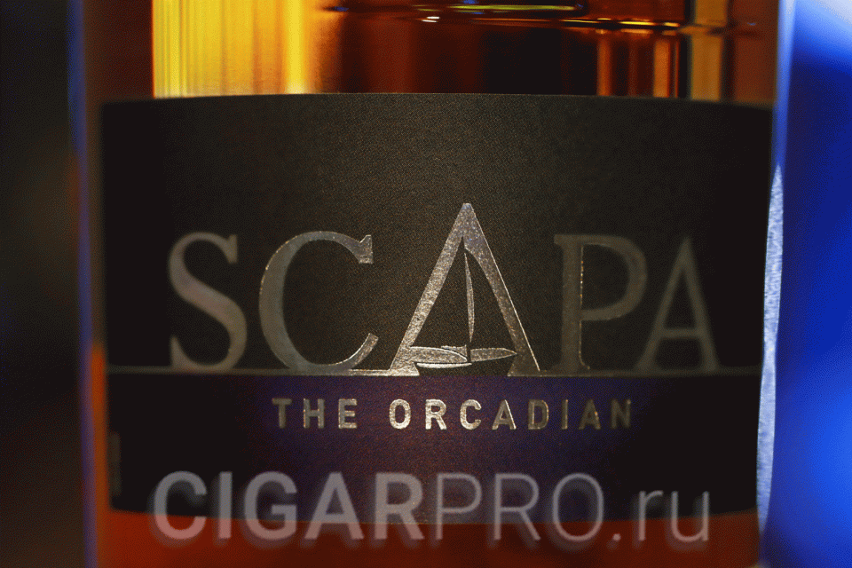 Этикетка Scapa Glansa 0.7л Что означает the orcadian на бутылке Scapa Glansa?