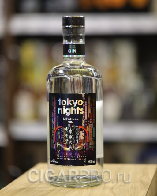 токийский джин tokyo nights gin