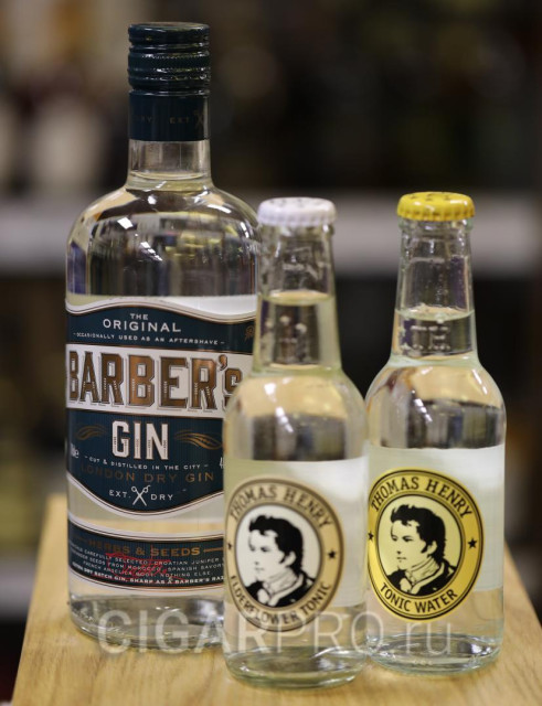 Barbers London Dry Gin какой джин использовать для джин тоника