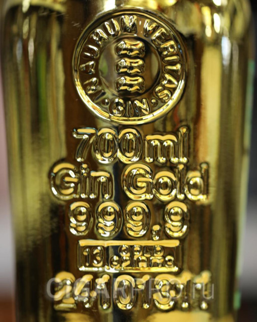 Gold 999.9 Gin Finest Blend с чем пить джин?