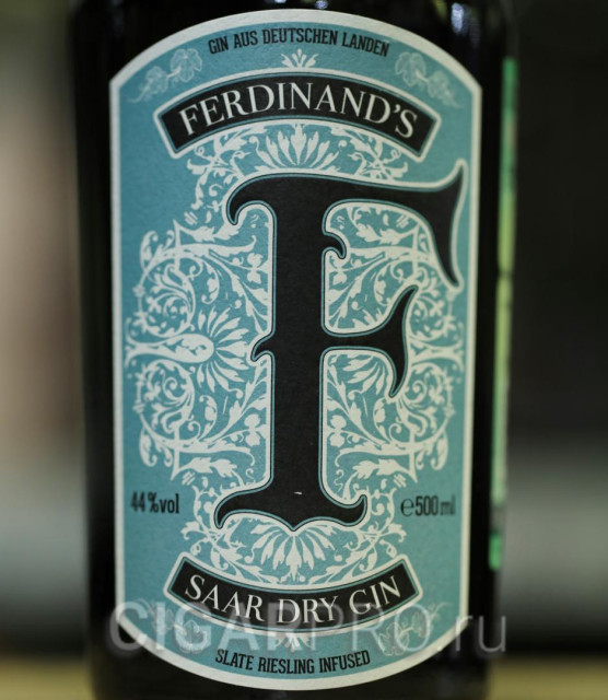 Gin Ferdinand's F Saar Dry Gin Традиционный джин