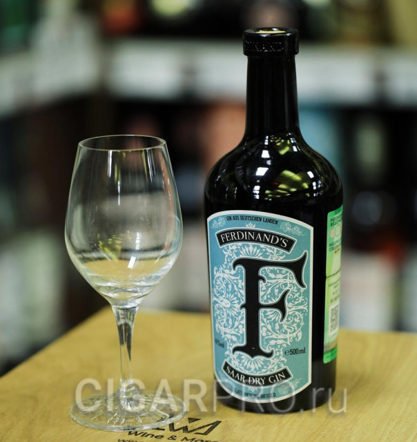Gin Ferdinand's F Saar Dry Gin Как выбрать бокал к джину ?