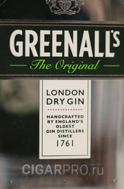 Gin Greenalls London Dry London dry gin